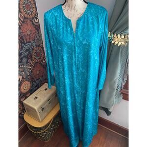 Vintage Granny Housecoat Muumuu OSFA